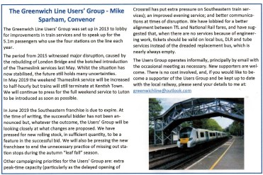 Greenwich Society March 2019